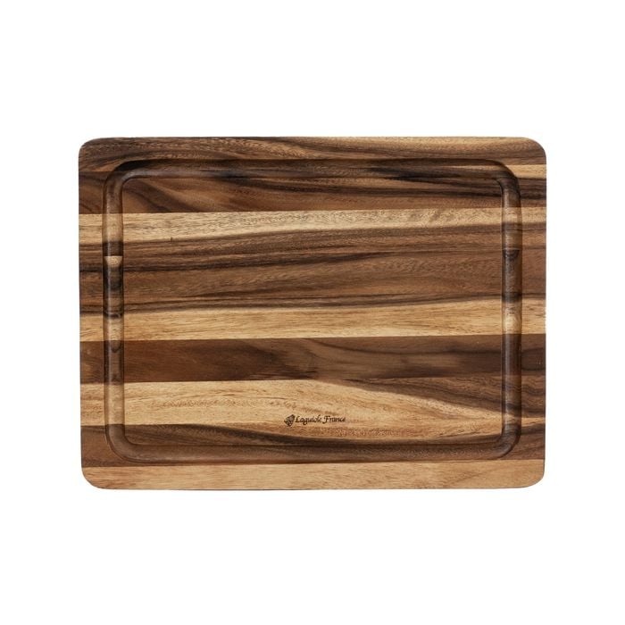Laguiole France Reversible Serving/chopping Board With Drainage Groove - Acacia Wood Large