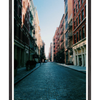 Galrie Urban Street View - Architectural Photography Art Photography Print, Black Frame, 50 x 70cm (20 x 28inch)