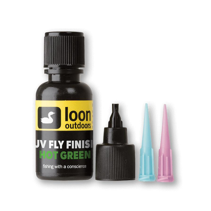 Loon Outdoors UV Fly Finish Hot Green