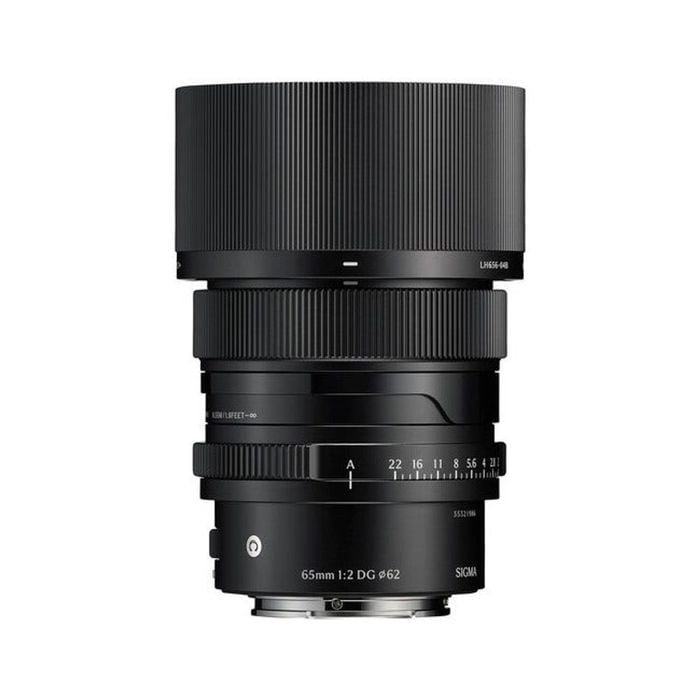 Sigma 65mm F/2 Dg Contemporary Lens - Sony E-mount Black