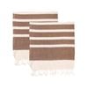 Nicola Spring Turkish Cotton Towel Set - Mocha - Pack Of 2