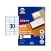 Avery Quick Peel Inkjet Addressing Label 50pcs (30/sheet)