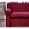 Cherry Red Sofa Cover 1 to 2 Seater 230 x 320 cm