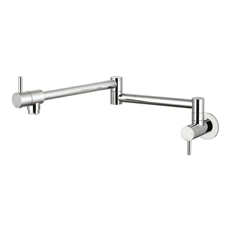 WELS 4 Star 7.5L/min Chrome Resonance 2 Control Valves Pot Filler