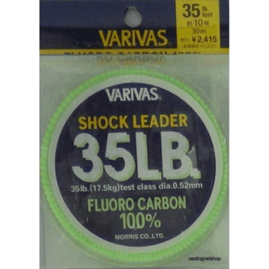 Varivas Fluorocarbon Shock Leader Line 30m 35lb