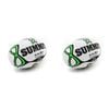 2PK Summit Global Evolution Rugby League Ball 2.0 Size 5 - White/Green