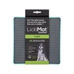 LickiMat Soother Tuff Slow Food Mat Dog Bowl - Blue