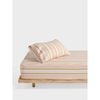 2pc Linen House Kids 225tc Sailor Stripe Fitted Sheet/pillowcase Set Pink Single
