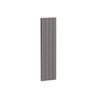 Kaboodle 200mm Smoked Grey V-Groove Cabinet Door