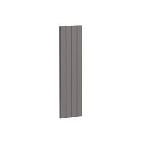 Kaboodle 200mm Smoked Grey V-Groove Cabinet Door
