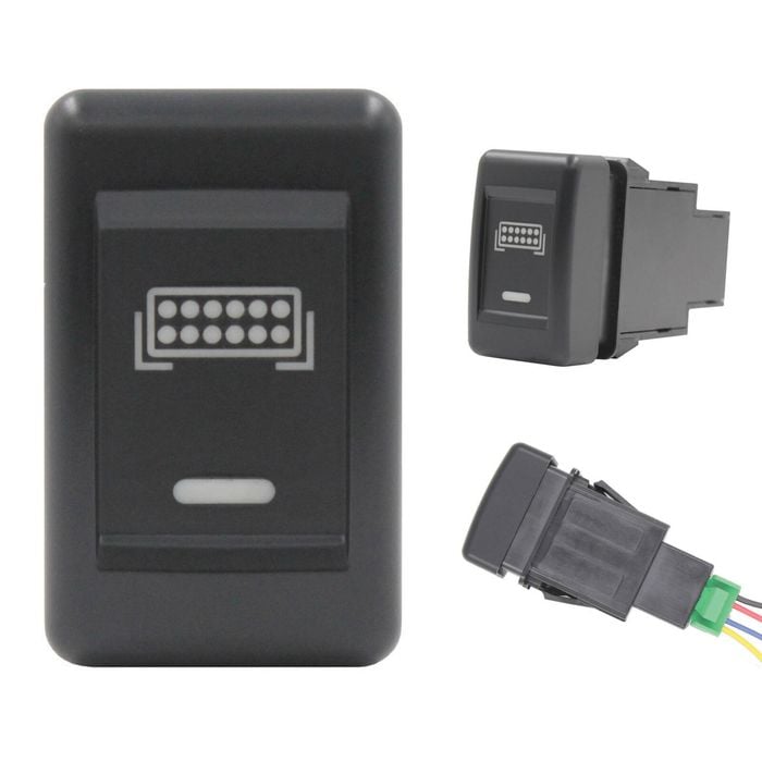 Switch Boss Push Switch for Isuzu F & N Series Trucks (24v) - LED Light Bar