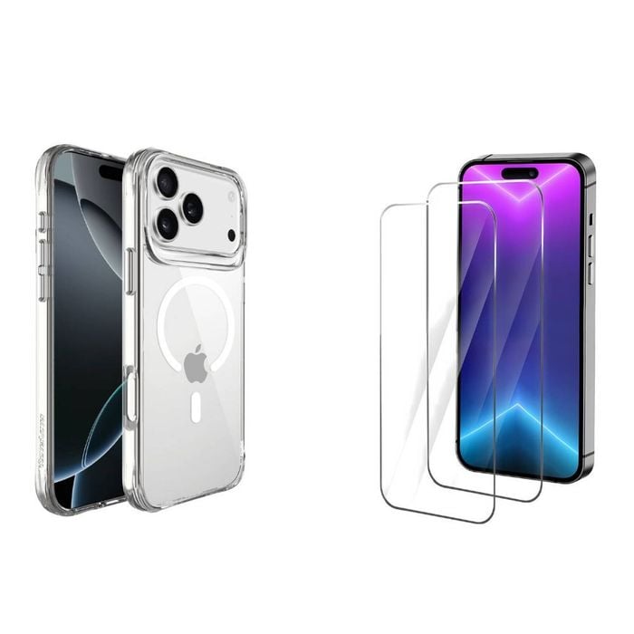 Icoverlover For Iphone 17 Pro Max Case Compatible With Magsafe + 2x Screen Protectors