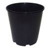 IP Plastics 4.7L (20cm) Round Pot Black