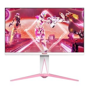 Aoc Agon Ag275qxr 27" Qhd Ips 1ms 170hz Hdr Lcd Premium Height Adjustable Monitor - Pink Edition