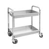 Modular Systems Stainless Steel Trolley With 2 Shelves  - Catering Trolleys (yc-102d)
