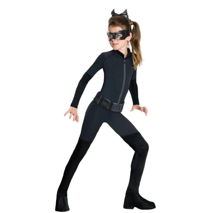 Catwoman Halloween Costume Child DC Comics Official Licensed Outfit, 3-5-YRS