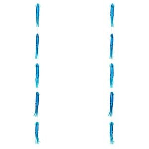 2PK Sea Pro 5 Squid Daisy Chain Offshore Trolling Lure 25.5x14cm - Blue