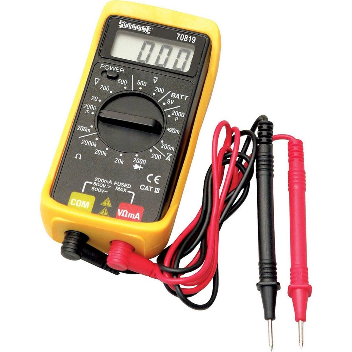 Sidchrome Minimeter Multimeter - Bunnings Australia