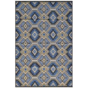 Outdoor Camping Picnic Mat-Chatai port-blue-150x240cm