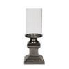 Ssh Collection Lara 42cm Tall Hurricane Lamp - Black Nickel