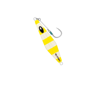Halco Karcass Slow Pitch Fishing Metal Jig 60g R13 Barred Banana