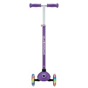 Globber Primo Plus With Lights - Purple/ Pastel Pink