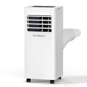 Alfordson 5-in-1 Portable Air Conditioner 9000btu Cool&heat Dehumidifier Fan