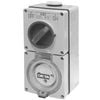 DETA 32A Single Phase Round Switch Outlet