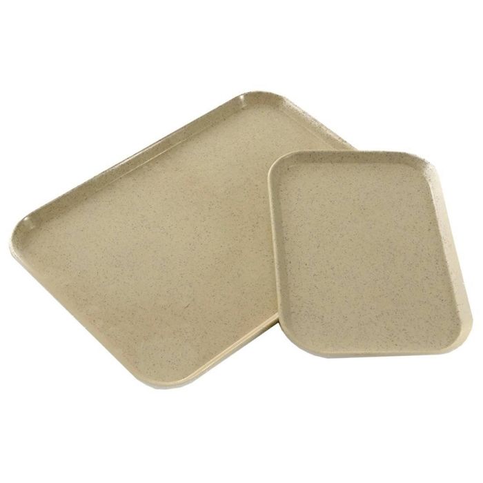 Kh Healthcare Fibreglass Tray Healthcare Grade Rectangle 560 X 405mm 12 Pack