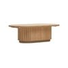 Licia solid mango wood coffee table, 120 x 60 cm