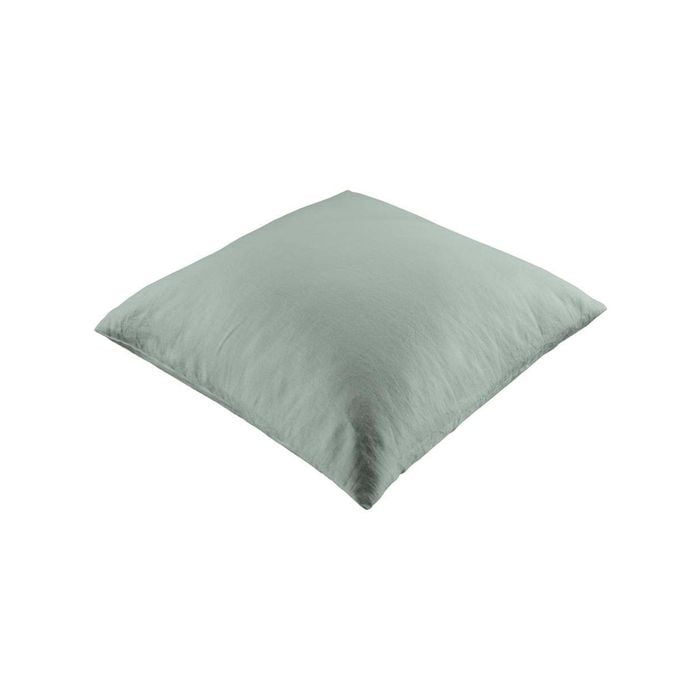 Vintage Design Homewares 65cm x 65cm Light Slate Grey French Linen European Pillowcase