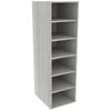 Lugna 1536 x 450 x 580mm Mist Ready to Assemble Robe Insert 5 Shelf Unit