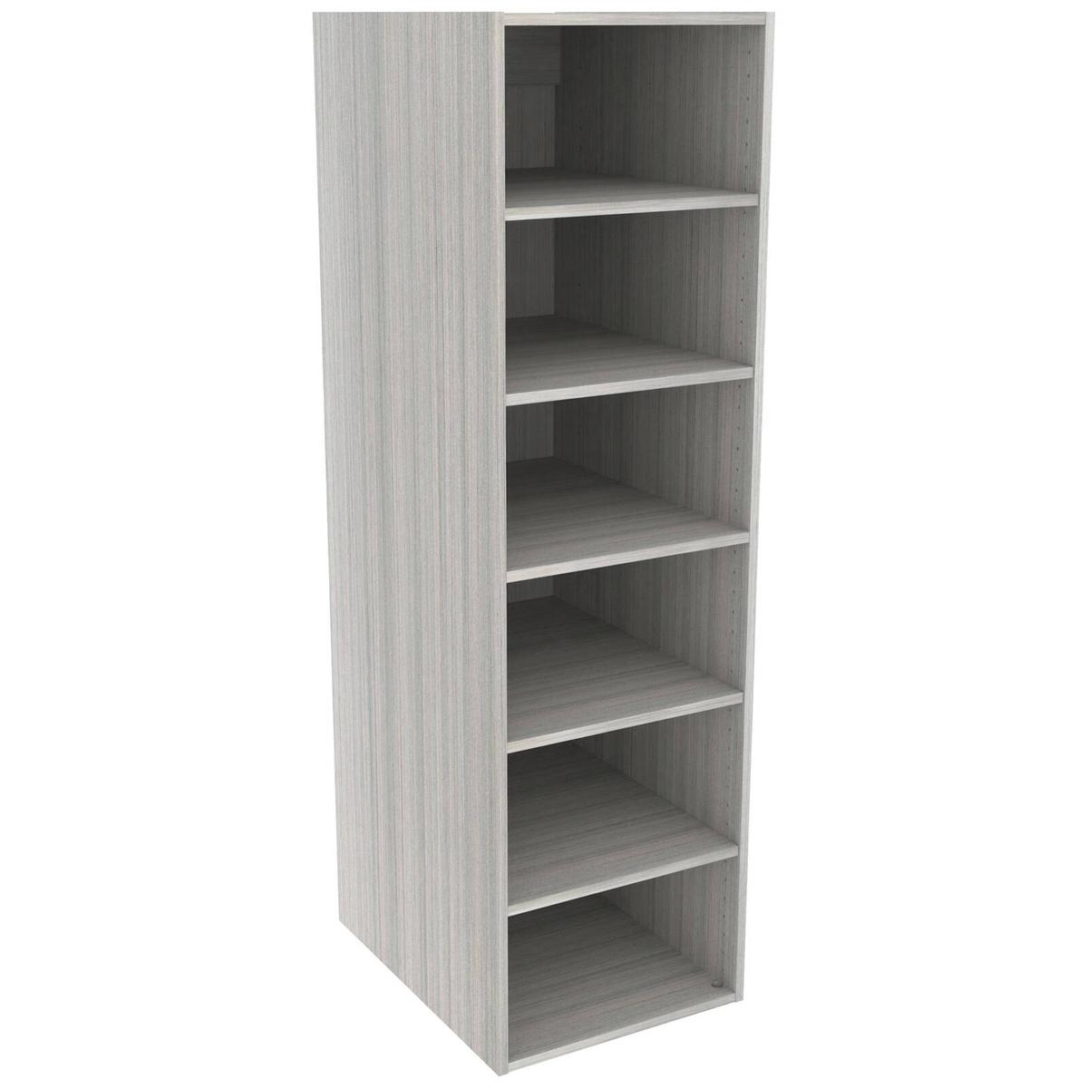 Lugna 1536 x 450 x 580mm Mist Ready to Assemble Robe Insert 5 Shelf ...