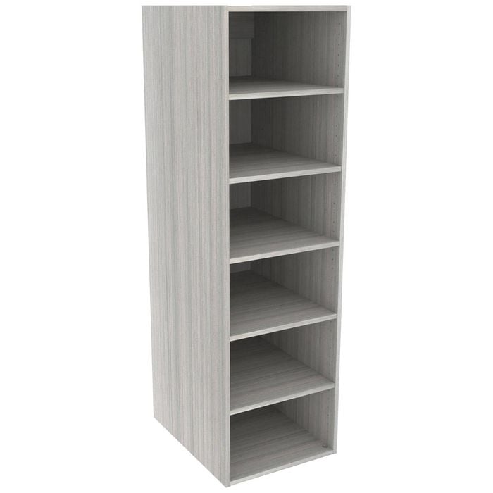 Lugna 1536 x 450 x 580mm Mist Ready to Assemble Robe Insert 5 Shelf Unit