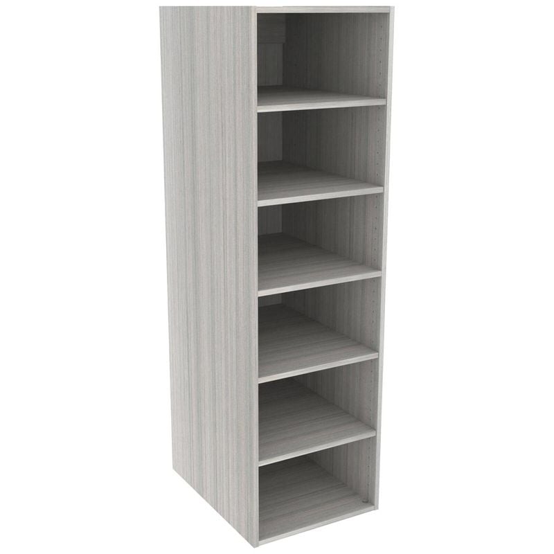 Lugna 1536 x 450 x 580mm Mist Ready to Assemble Robe Insert 5 Shelf Unit