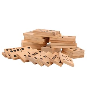 Giant Outdoor Dominoes Game Set with 28 Pieces 15cm