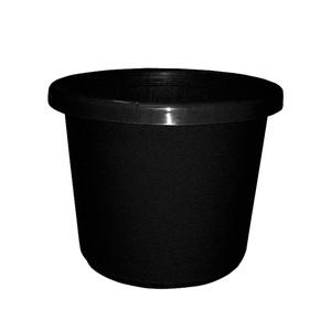 Garden City Plastic Grow Plant Pot - 480mm Black
