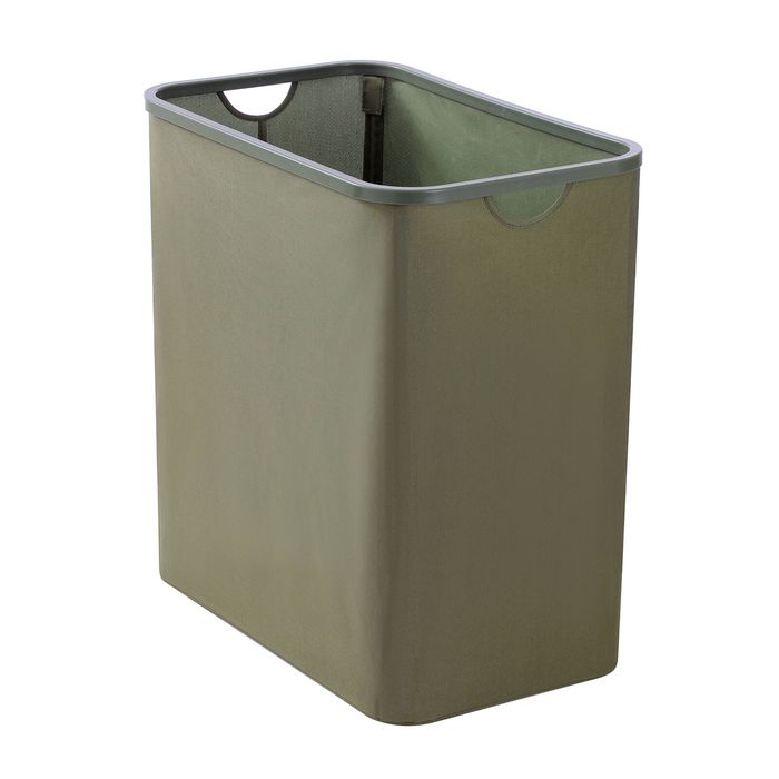 Boxsweden 54 x 33 x 55cm Olive Oxford Laundry Hamper