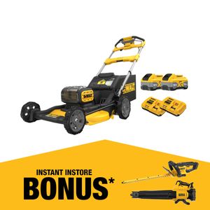 DeWALT 2 x 18V XR 21" Self-Propelled Mower - 8.0Ah Kit DCMWSP156W2-XE