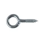 Everhang 20mm Black Screw Eye Hook 72439 - 10 Pack