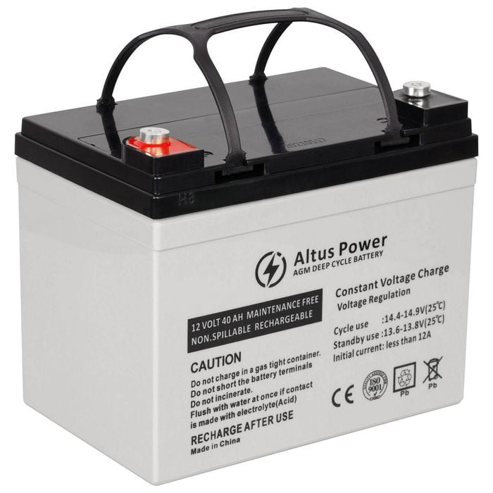 Altus 12V 40ah AGM Battery Deep Cycle SLA Lead Acid Battery