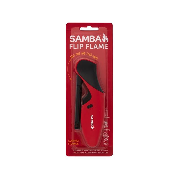 Samba Flip Flame Refillable Gas Lighter