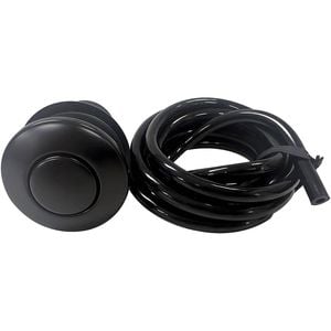 InSinkErator 45mm Black Matte NextGen Airswitch Button Kit