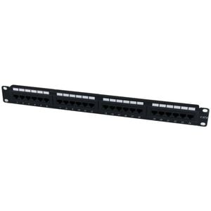 Startech.com 24 Port 1u Rackmount Cat 6 110 Patch Panel - 24 X Rj-45 - 24 X Rj-11 - 1u High - 19" Wide - Rack-mountable