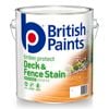 British Paints 4L Dark Brown Water Based Deck And Fence Stain