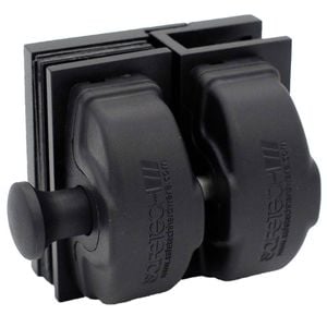 ProtectorAl Black Matt Glass To Glass Latch