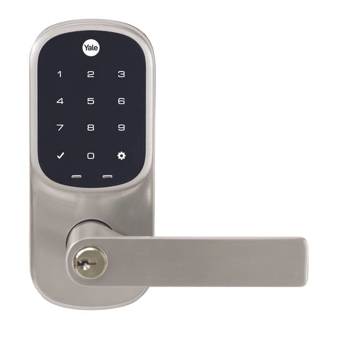 Yale Satin Nickel Smart-Ready Assure Keyed Digital Lever