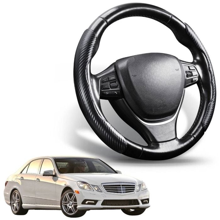 Segmented Steering Wheel Cover for Mercedes-Benz E-Class 2009 - 2016 Sedan (W212)