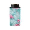 Stubbyz Pink Flamingos Stubby Cooler Slim