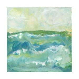 Artey | Turquoise Sea I - Stretched Canvas - Stretched Canvas - 120 x 120cm